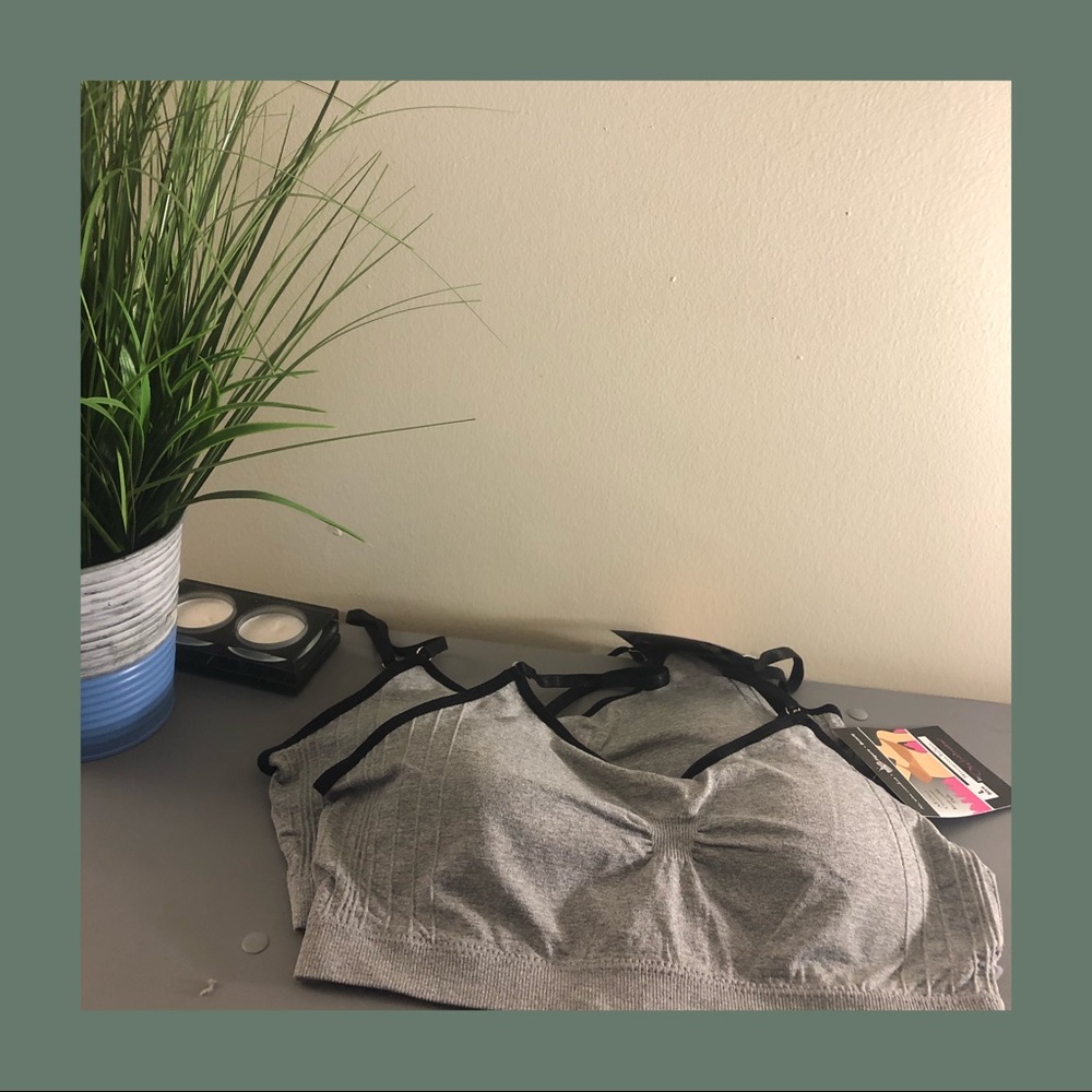sale❗️pack of 2 seamless padded sports bras